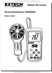 Extech Instruments AN100 Manual Del Usuario