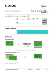 Siemens AZL5 Serie Instrucciones De Uso