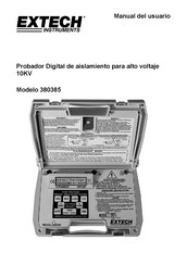 Extech Instruments 380385 Manual Del Usuario