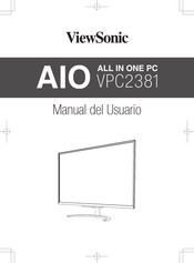 ViewSonic AIO VPC2381 Manual Del Usuario