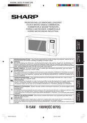 Sharp R-15AM Manual De Instrucciones