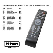 Titan UR 1250 Instrucciones Para El Uso