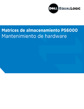 Dell Equallogic PS6000 Manual Del Usuario