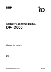 DNP DP-ID600 Manual Del Usuario