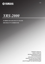 Yamaha YRS-2000 Manual De Instrucciones