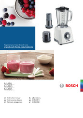 Bosch MMB54G5S Instrucciones De Uso