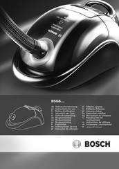Bosch ergomaxx BSG82212 Instrucciones De Uso