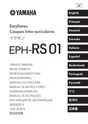 Yamaha EPH-RS01 Manual De Instrucciones