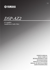 Yamaha DSP-AZ2 Manual De Instrucciones