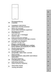 Bosch DIC046750 Instrucciones De Montaje