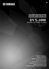 Yamaha NX-P1000 Manual De Instrucciones