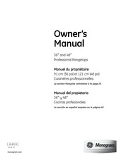 GE 36 Serie Manual Del Propietário