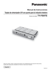 Panasonic TY-FB9TE Manual De Instrucciones