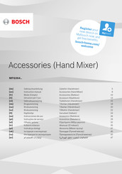 Bosch MFQ36490/01 Instrucciones De Uso