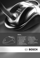 Bosch ergomaxx BSG8 Serie Instrucciones De Uso