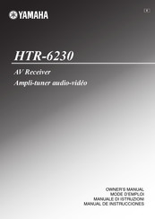 Yamaha HTR-6230 Manual De Instrucciones