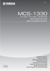 Yamaha MCS-1330 Manual De Instrucciones