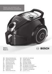 Bosch Runn'n BGS 4 Serie Instrucciones De Uso