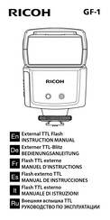 Ricoh GF-1 Manual De Instrucciones