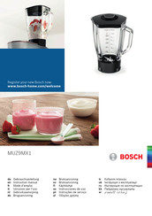 Bosch MUZ9MX1 Instrucciones De Uso