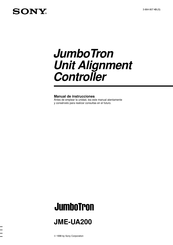 Sony JumboTron JME-UA200 Manual De Instrucciones