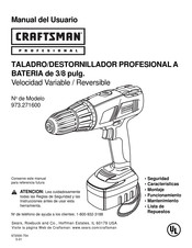 Craftsman professional 973.271600 Manual Del Usuario