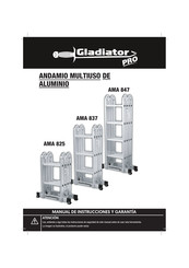 Gladiator PRO AMA847 Manual De Instrucciones