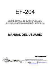 Altair EF-204 Manual Del Usuario