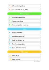 Nintendo Wii Fit U Manual De Uso