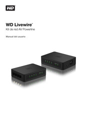 WD Livewire Powerline Manual Del Usuario