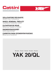Cattini YAK20/QL Manual De Uso Y Manutención