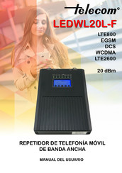 Telecom LEDWL20L-F Manual Del Usuario