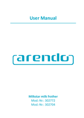 ARENDO Milkstar Manual De Uso