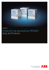 ABB REG650 Guía De Producto