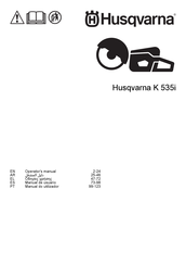 Husqvarna K 535i Manual De Usuario