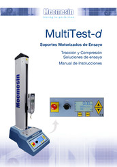 Mecmesin MultiTest-d Manual De Instrucciones