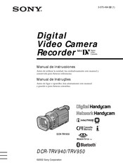Sony DCR-TRV 950 Manual De Instrucciones