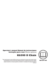 Husqvarna K6500 II Chain Manual De Instrucciones