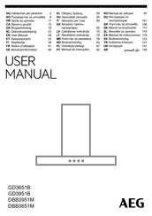 Aeg GD3651B Manual De Instrucciones