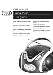 Trevi CMP 542 USB Manual De Uso E Instalación