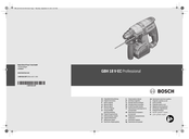 Bosch GBH 18 V-LI Compact Professional Manual Original