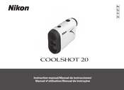 Nikon COOLSHOT 20 Manual De Instrucciones