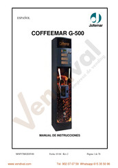 jafemar COFFEEMAR G-500 Manual De Instrucciones