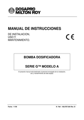 Dosapro GA170 Manual De Instrucciones