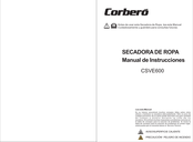 CORBERO CSVE600 Manual De Instrucciones