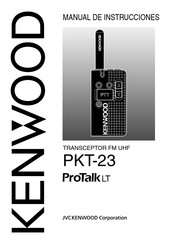 Kenwood PKT-23 Manual De Instrucciones