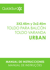 Quicksun URBAN 3X2.45m Manual De Instrucciones