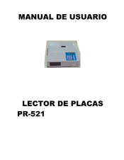 paho PR-521 Manual De Usuario