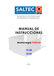 SALTEC TORGAR T3-20 Manual De Instrucciones