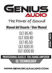 Genius Audio GLT-85.4D Manual Del Usuario